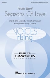 Seasons of Love SATB choral sheet music cover